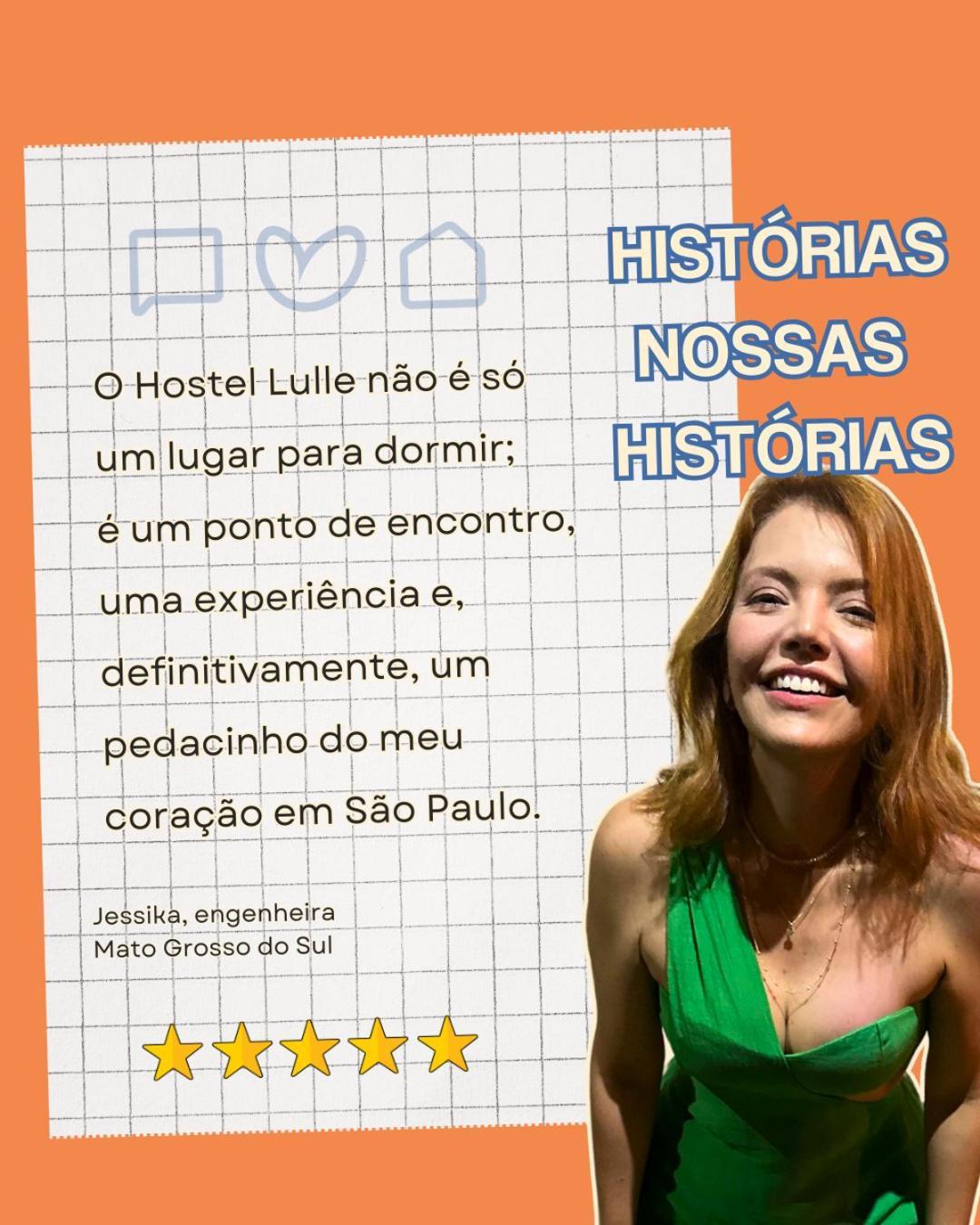 Lulle Hostel São Paulo Exteriör bild